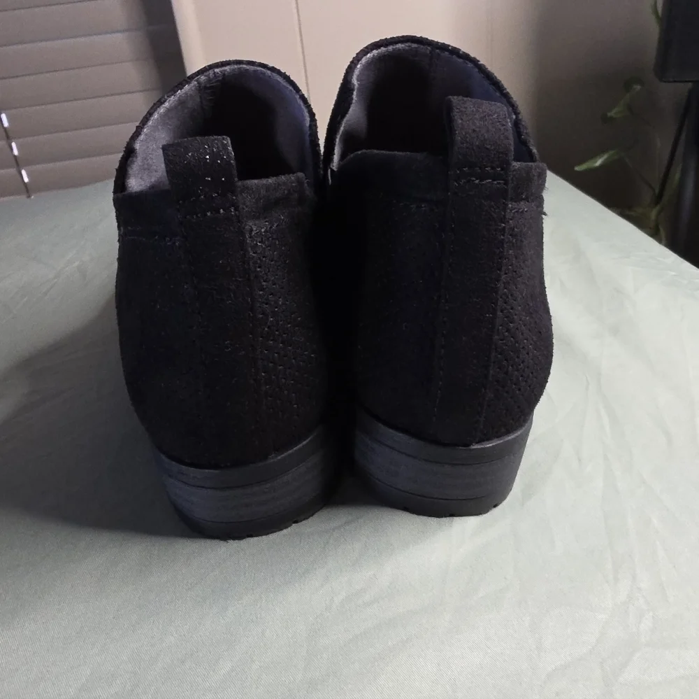 🌟 Dr SCHOLLS Women's Black Slip-On Shoes Size 8
